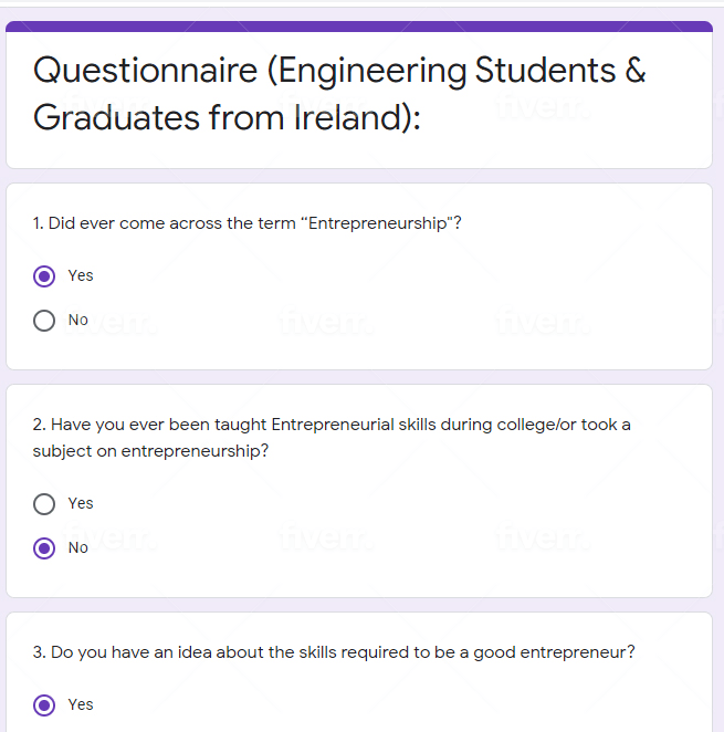 How To Create Questionnaire In Google Forms / How To Make A Survey With
